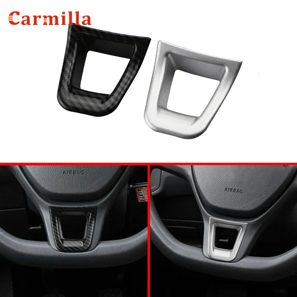 

Car Steering Wheel Cover Trim Sticker Fit for Volkswagen VW Golf MK7 Jetta MK5 MK6 2015 + Polo 2014 + Passat B7 B8 Stickers