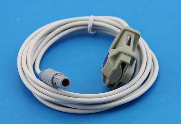 

Mindray Creative Compatible Adult Finger Soft Tip SpO2 Sensor for PC9000, UP-6000, Lemo 6 Pins 40 Degrees Notch