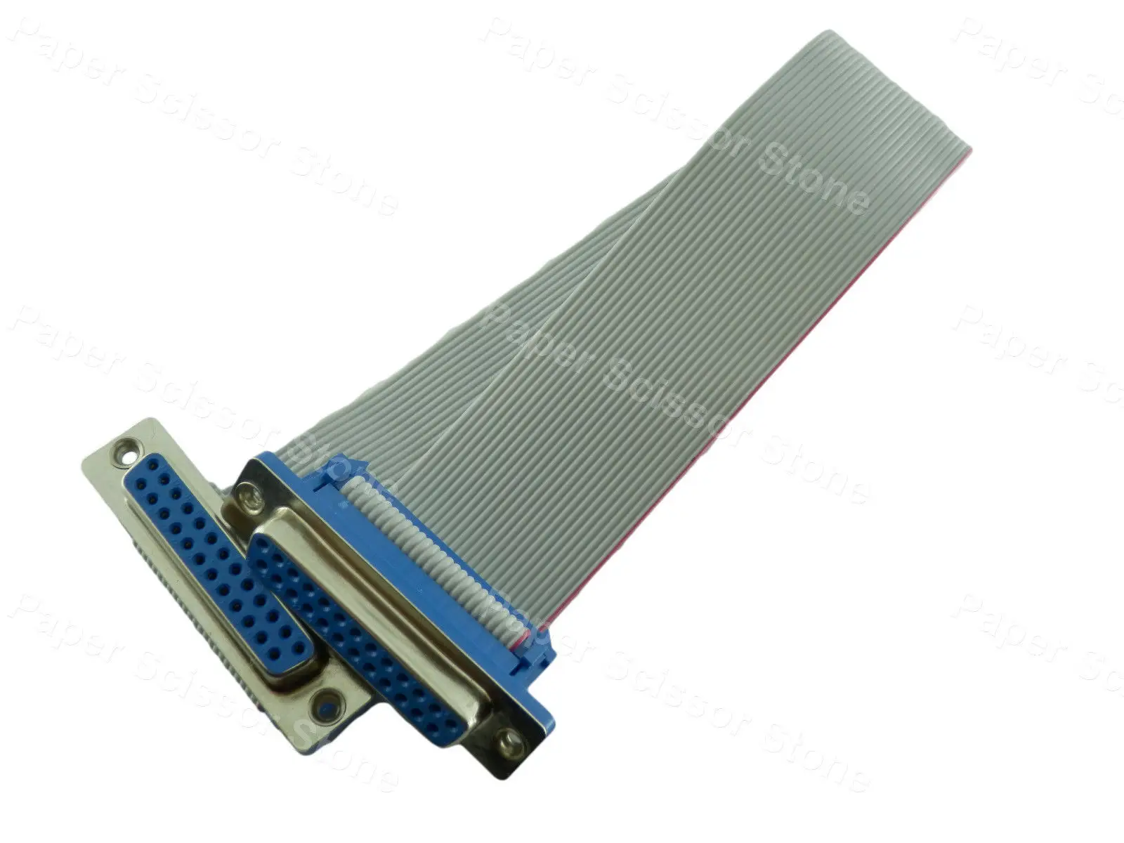 12 Inch DB25 Male to Male RS232 Serial Parallel Port Ribbon Flat Cable