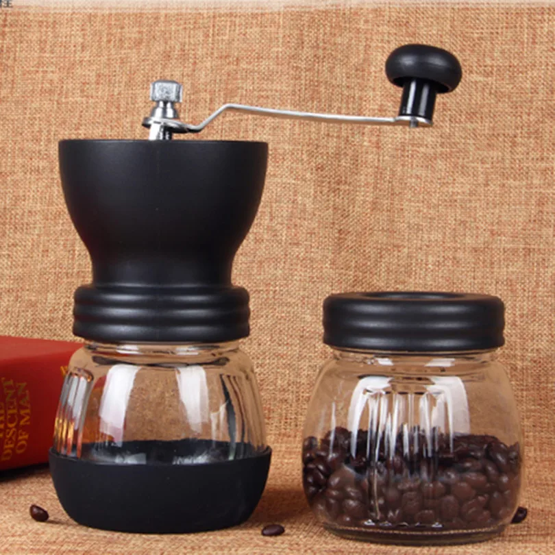 

Coffee Grinder Hand Ceramic Manual ABS Ceramics Core Stainless Steel Burr grinder Kitchen Mini Manual Hand Coffee Grinder