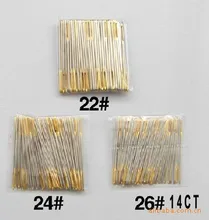 Gratis Verzending Top Kwaliteit 26 # 14CT Kruissteek Naalden, Borduren Naalden #26, 28 24 22 100 Stks/zak