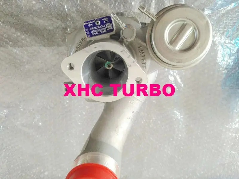 Новый подлинный Турбокомпрессор BORGWARNERS K04 53049700220 1118100XEC42 Turbo для Great Wall HAVAL H7 H8 H9 WEY VV6