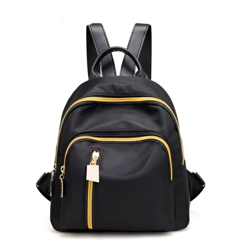 

Top Selling Women Nylon Backpack Leisure Small Backpack Ladies Casual Travel Bags for School Teenage Girls Bagpack High quality