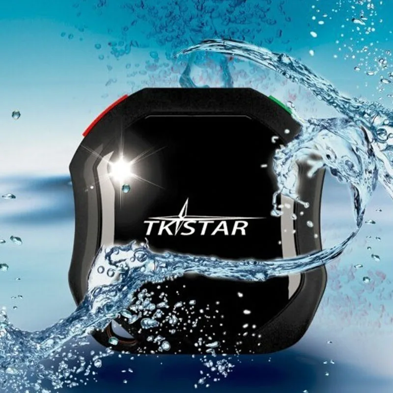 WCDMA 2g 3G Mini Waterproof GPS Tracker TKStar for person pets and bicycle Via GPRS GSM
