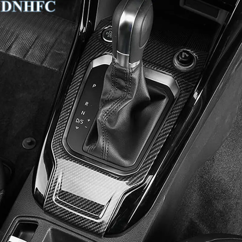 Наклейки DNHFC для панели шестерни автомобиля 3D наклейки с блестками Volkswagen T ROC LHD 2018