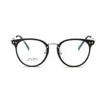 Брендовые очки для компьютера металлическая ножка Модные Винтажные оправа для очков мужские Новое поступление Рецептурные очки женские 2647