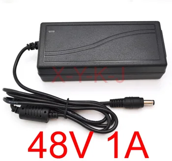 

100PCS 48V1A High quality IC solutions AC 100V-240V DC 48V 1A Switch power supply, 48W LED adapter, DC plug 5.5mm*2.1-2.5mm