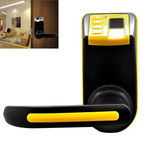 

Yellow LS-9 ADEL DIY Fingerprint Door Lock with Password and Mechanical Key