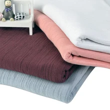 Xsintianji 16S длинный волокнистый плотный хлопковый трикотаж для зимы и весны, рубашки для маленьких девочек, платье 50*165 см/шт K302736