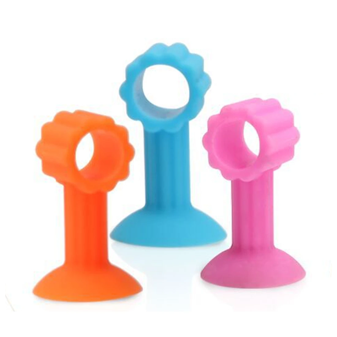

Anti-Collision Silicone Door Stopper Silencer Crash Pad Wall Protectors Powerful Sucker 6 Color
