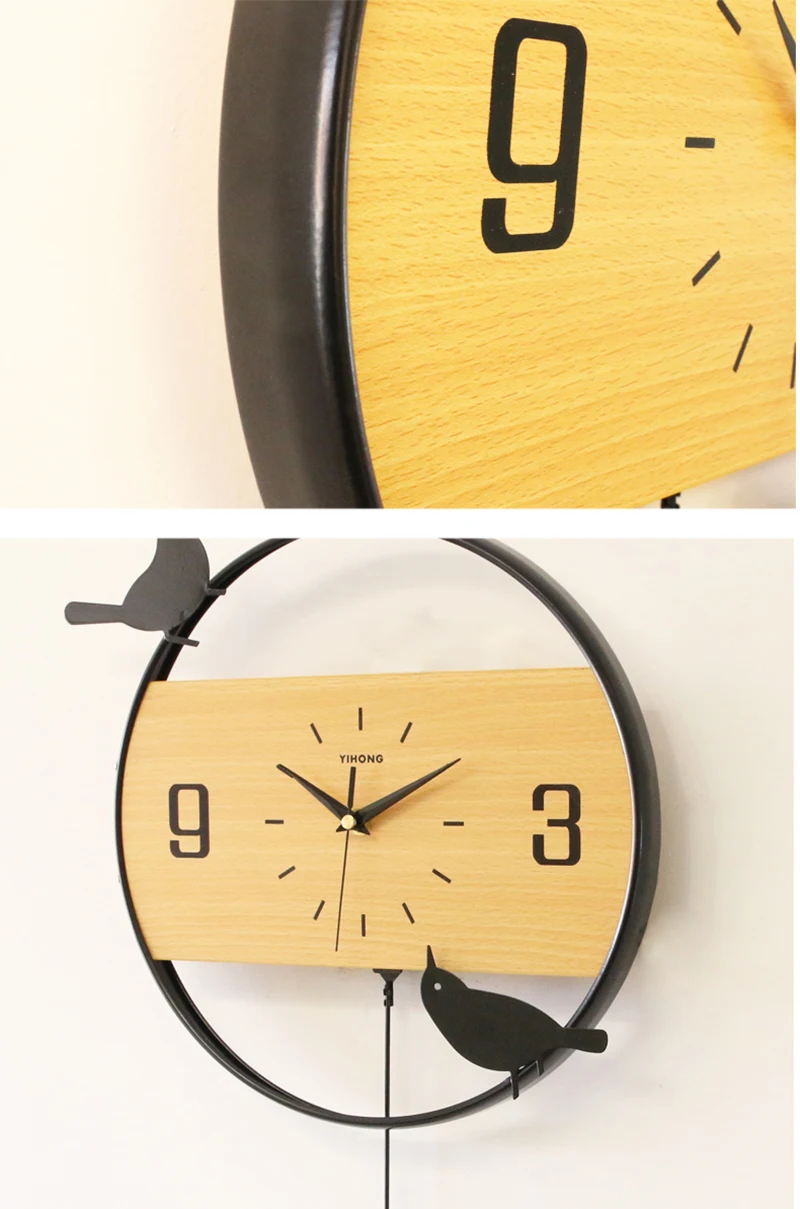 led clock wall clock kids modern wall clock (14)