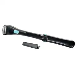 Электрический назад волосы бритва 180 градусов складной длинной ручкой Батарея питанием для удаления волос бритвы для Для мужчин