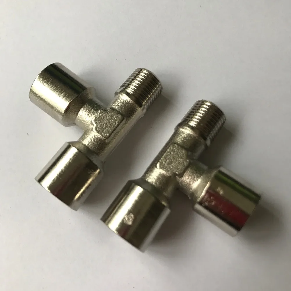 

1/8 brass fittings tee