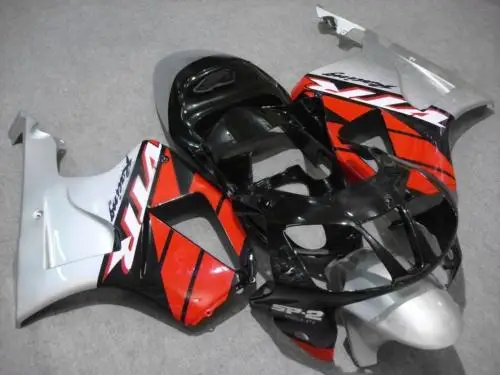 

Custom Fairing kit for HONDA VTR1000 SP1 00 01 02 03 VTR VFR 1000 2000 2001 2003 ABS Silver black red Fairings set+7gifts HZ08