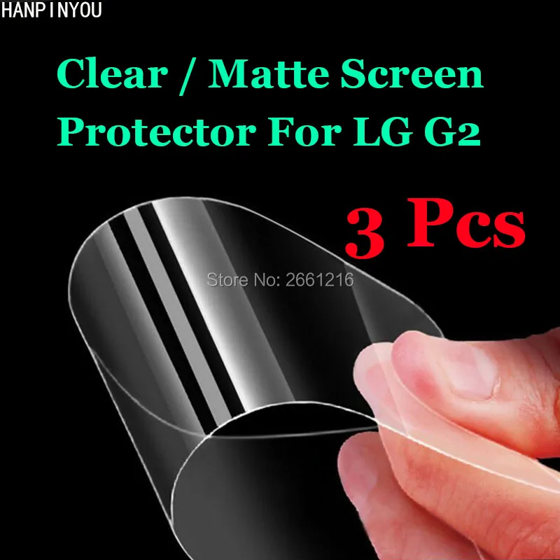 3 шт./лот для LG G2 D800 D802 D801 D802TA 5 2 дюйма HD Прозрачная/Антибликовая матовая защитная