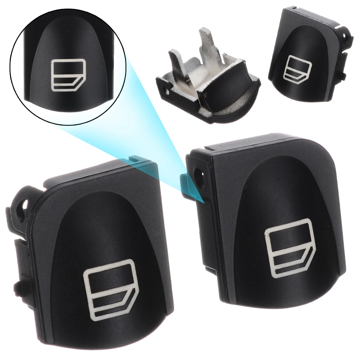 Electric Window Control Switch Button Cap For Mercedes W203 C-Class A2038210679 Electric Window Control Switch Button Cap For Mercedes W203 C-Class A2038210679