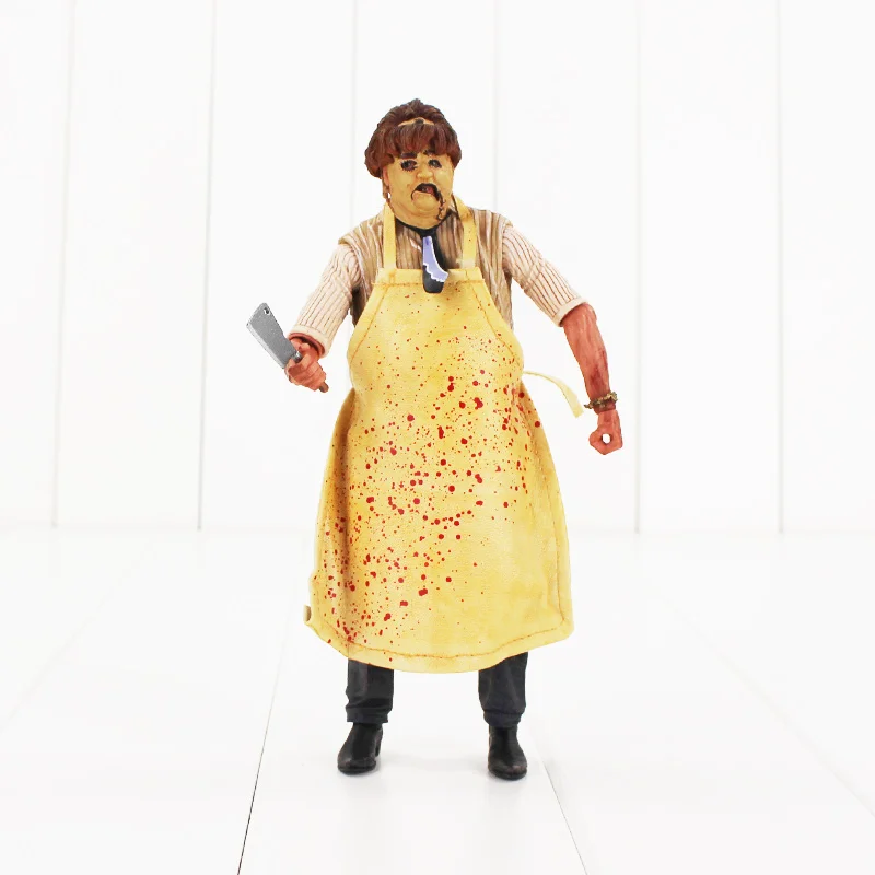 Фигурка героя техасской бойни на бензопиле NECA 40 18 см модель кожаного лица игрушка