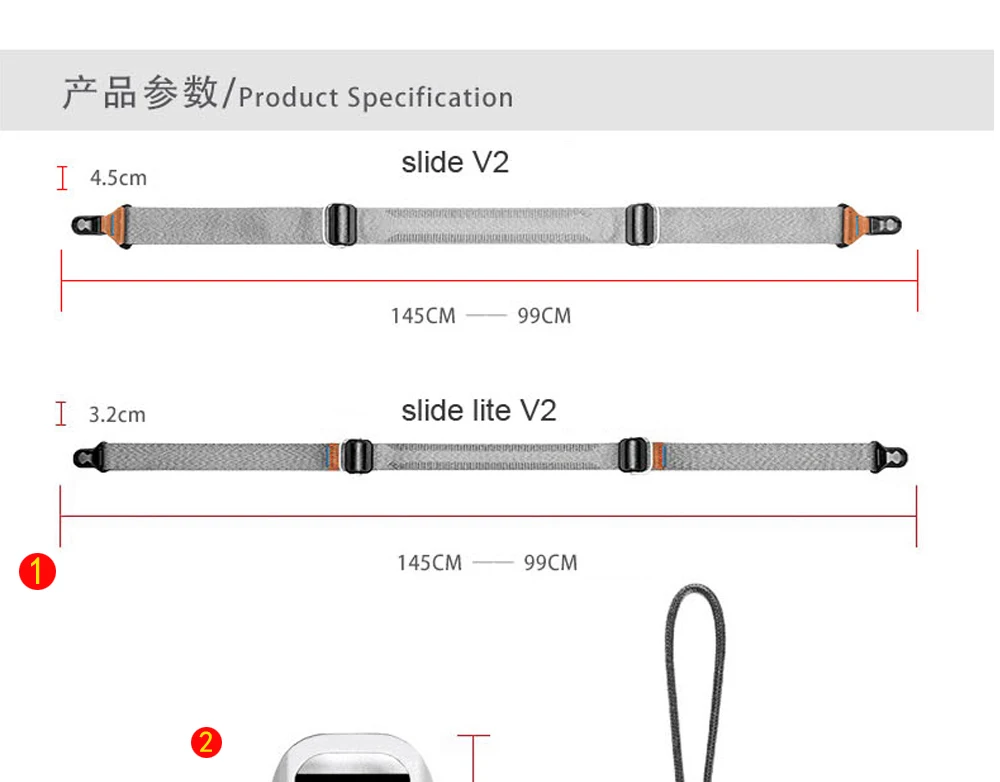 Пик дизайн Slide lite V3 мульти-функциональные DSLR камеры ремень быстросъемный шеи/плечевой ремень для камеры nikon sony canon