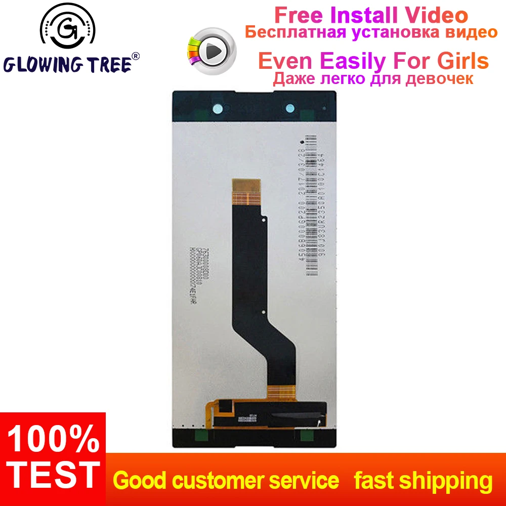

For Sony Xperia XA1 Plus Display G3412 G3416 G3426 Touch Screen Digitizer Sensor Panel + LCD Display Panel Monitor Assembly