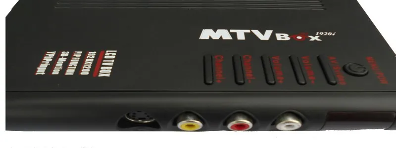 М ТВ ЖК ТВ коробка компьютер к VGA S-Video аналоговый ТВ программа приемник тюнер ЖК-монитор PAL NTSC для DVD/PDP/PS2