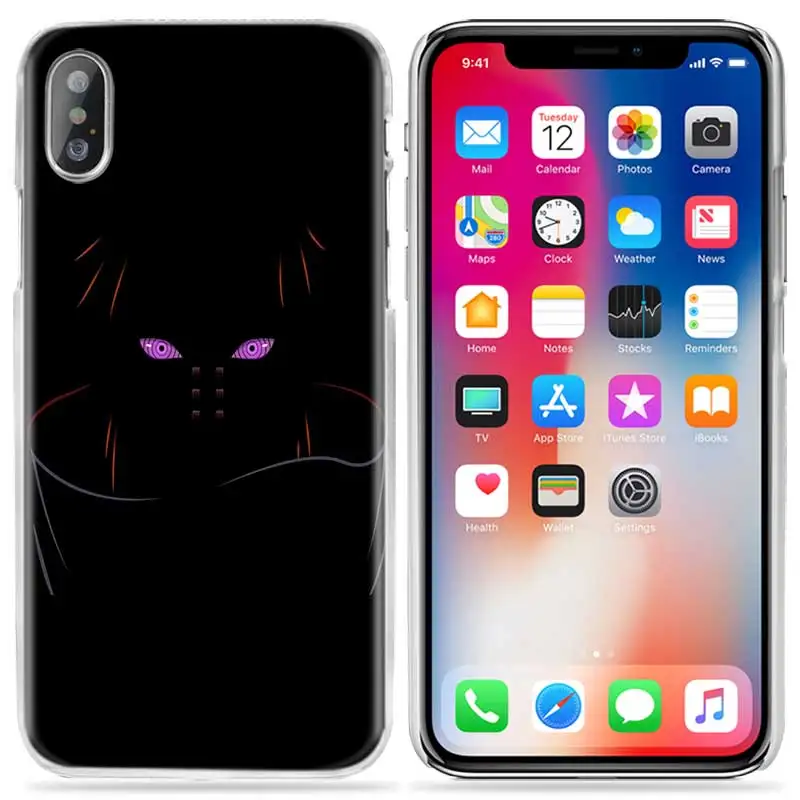 Чехол с аниме Наруто для iPhone XS Max XR X 10 6 6S 7 7S 8 Plus 5S SE 4 5C 6+ 7+ 8+ 11 11Pro Жесткий чехол для телефона Haruno Sakura