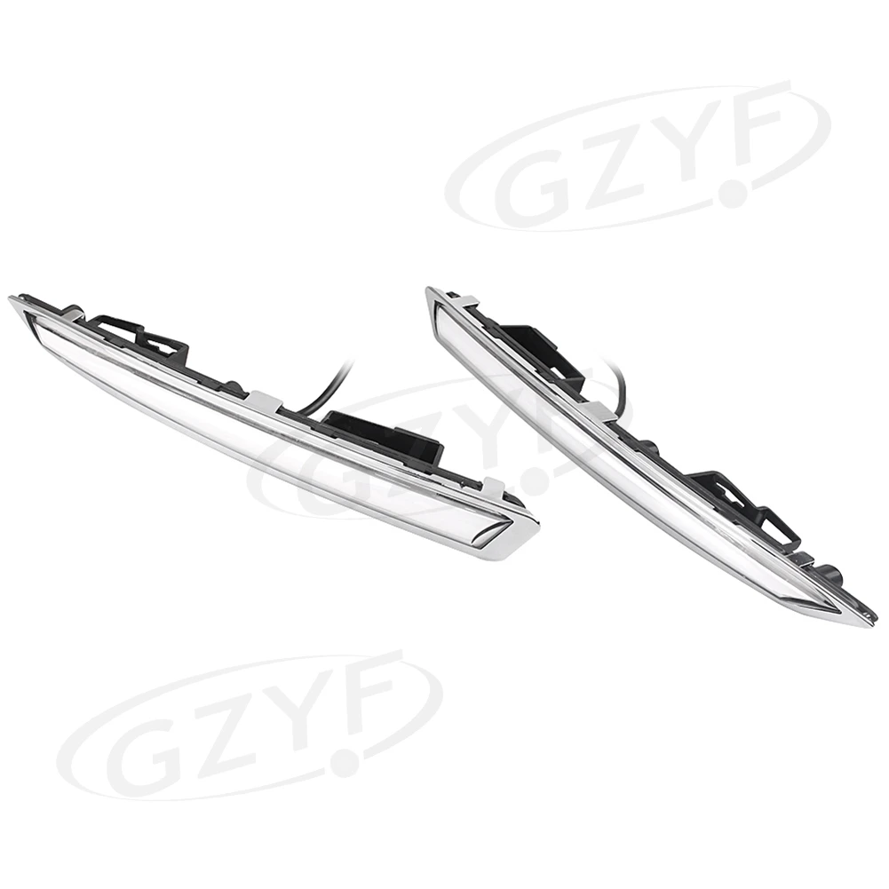 LED Daytime Running Lamp Fog Light Kit For Ford Kuga Escape 2013-2015 Auto Spare Parts Pair