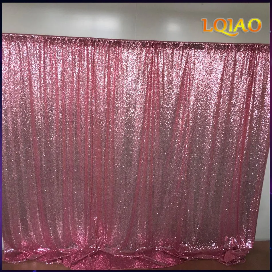 10x10FT розового золота/Шампанское занавес с пайетками Свадебные фотобудка, Фотофон для фотостудии/вечерние/Рождество Декор - изображение