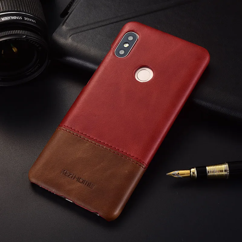 Роскошный чехол Xiaomi Redmi 6 Pro Жесткий Защитный Тонкий Натуральная для редми pro Чехол