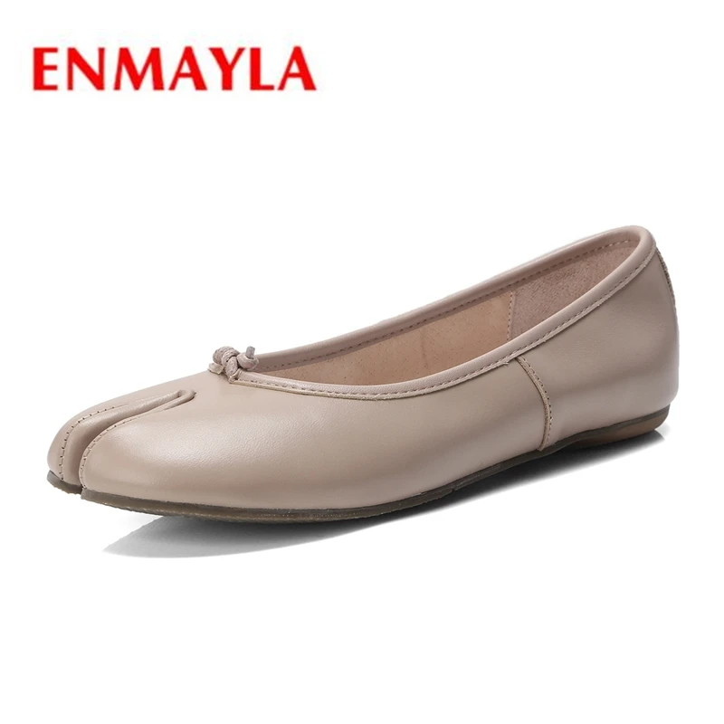 Женские туфли без шнуровки ENMAYLA повседневные на платформе с круглым носком