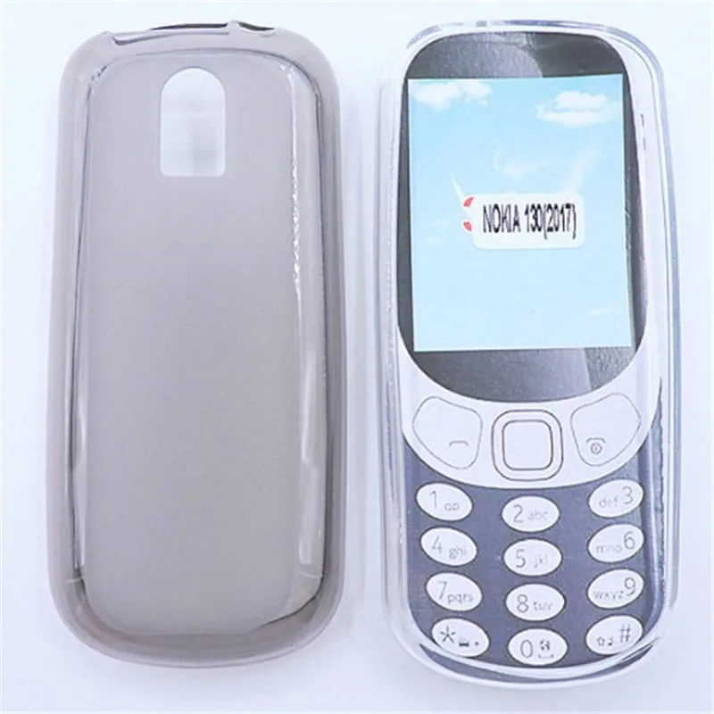 10 шт./компл. чехол для Nokia 3310 2017 телефона 105 защитный из ТПУ на заднюю панель 130 |