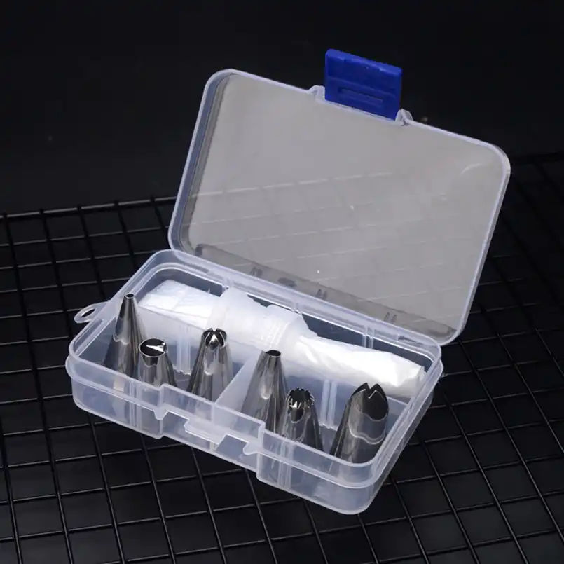 6pcs Decorating Tip Set Stainless Steel Icing Piping Nozzles