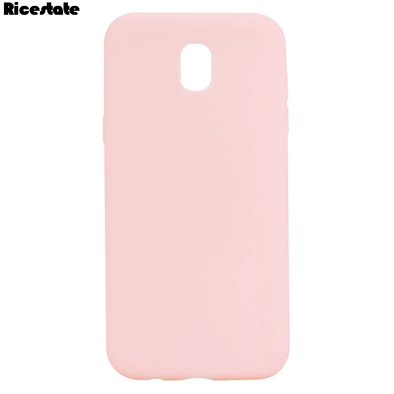Однотонный чехол для samsung Galaxy J5 J530 J3 J330 J7 J730 J4 J6 плюс J8 Европейская версия матовый Силиконовый мягкий чехол