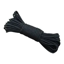 Новая веревка 5 мм Диаметр шнура Черный палаточный шнур