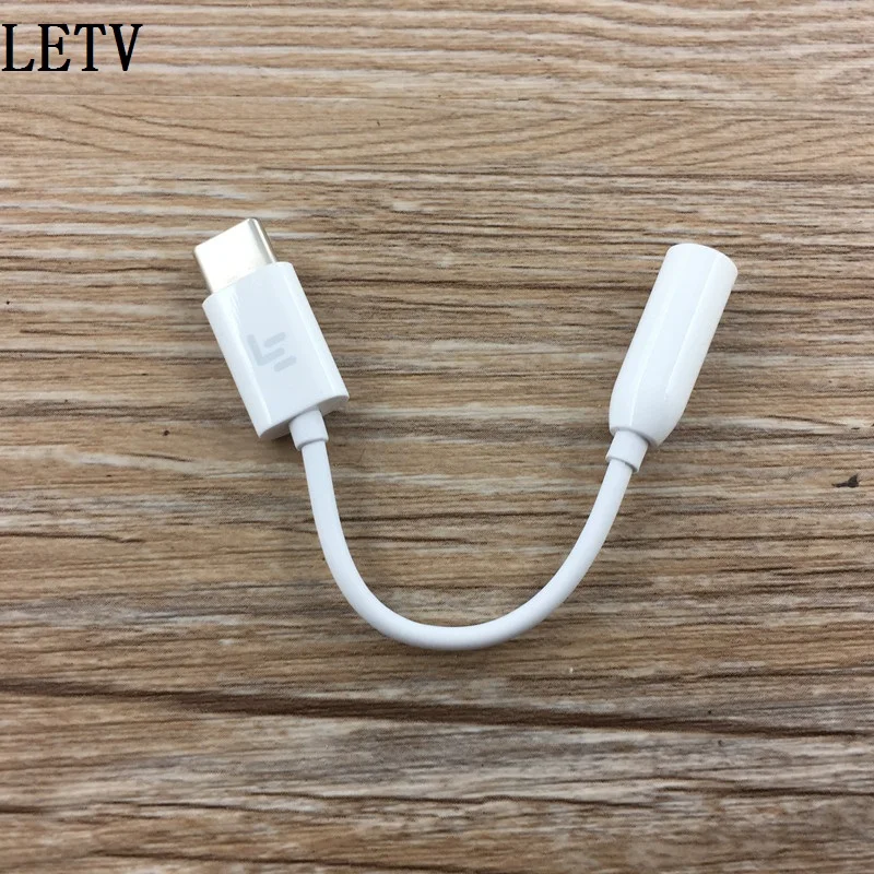 

Original LETV LEECO TYPE-C Audio Earphone Adapter For LE 2/2 Pro/Max 2/3/3s/Pro 3 USB-C TO 3.5MM Headphone Cable Converter