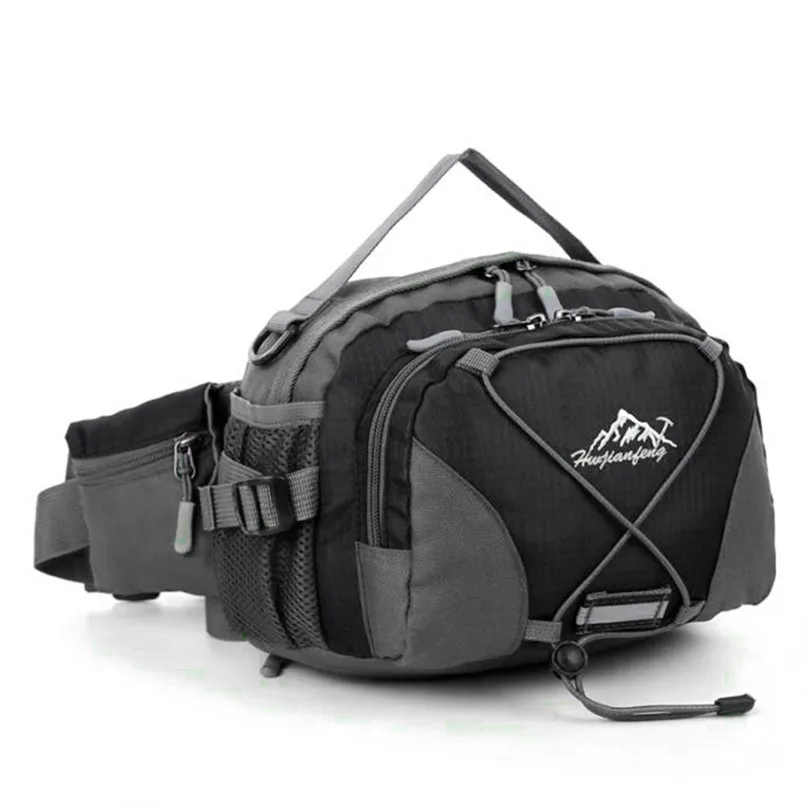 Man Women Outdoor Waterproof Sports Bag Running Pocket Belt Waist Bag Gym Bag for Running Fitness Cycling Crossbody bag #3j#F (9)