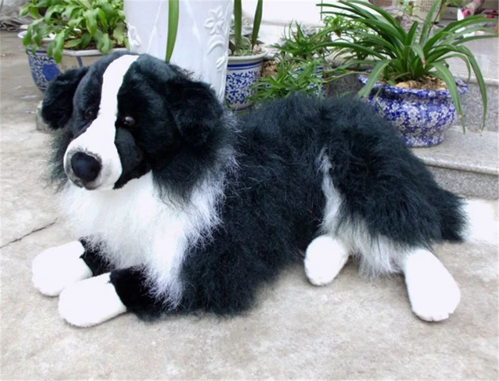  65cm Giant Lovely Plush Soft Stuffed Simulated Animal Shepherd Dog4