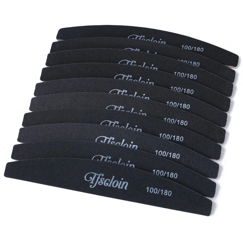 

TFSCLOIN 10pcs Nail File Tool Creative Printing Nail File Sanding Professional Nail File