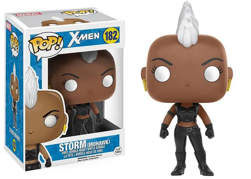 Official Funko pop Marvel X Men Storm Mohawk Vinyl Action Figure