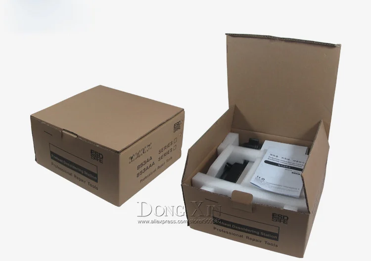 Dhl Бесплатная доставка SAIKE 8310D 220v & 110v паяльная станция цифровой дисплей Тепловая