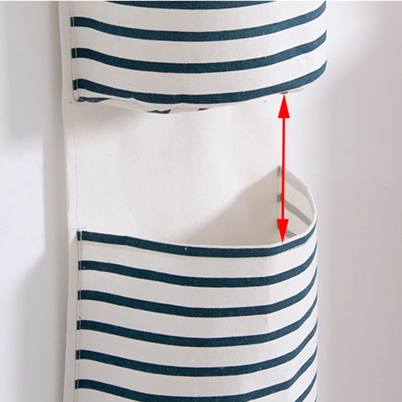 حقيبة تخزين قابلة للحمل 3 جيوب سلة غسيل معلقة مع جيوب تخزين المنزل منظم Organizadores دي تودوس أوس Tipos شماعات الحقيبة