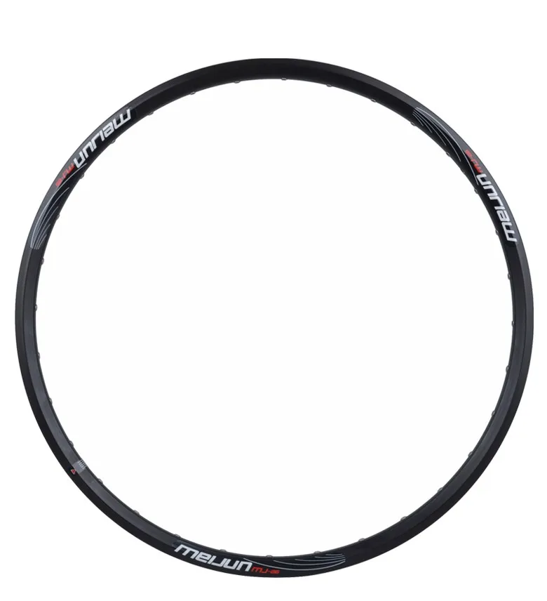 Flash Deal MEIJUN 26-inch mountain bike double disc brakes V brake aluminum 32-hole 36-hole rims wheel rim 1