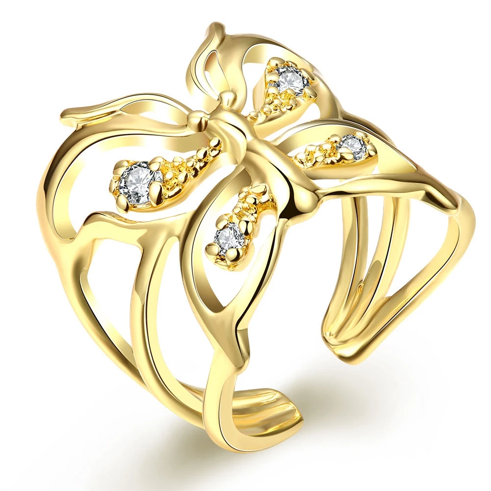 Buy JEXXI Latest Real CZ Gold Color Woman Adjustable