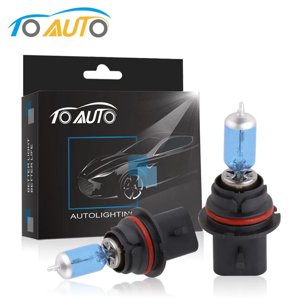 Галогенные лампы для автомобильных фар 2 шт. HB5 9007 55 Вт 12 В дальний/ближний свет