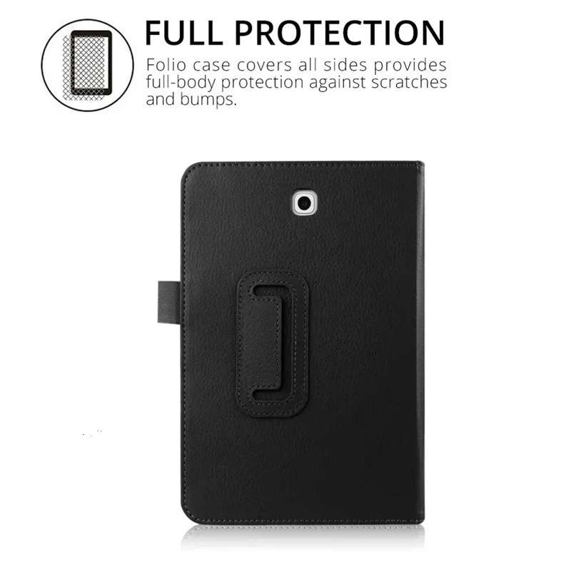 Чехол из искусственной кожи с зернистой фактурой для Samsung Galaxy Tab S2 9 7 T810 T813 T815 T819