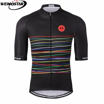 

2019 Black Summer Cycling Jersey MTB Bike Shirts Men breathable Bicycle Clothes Ropa Ciclismo Quick Dry Sport Bicycle Jersey