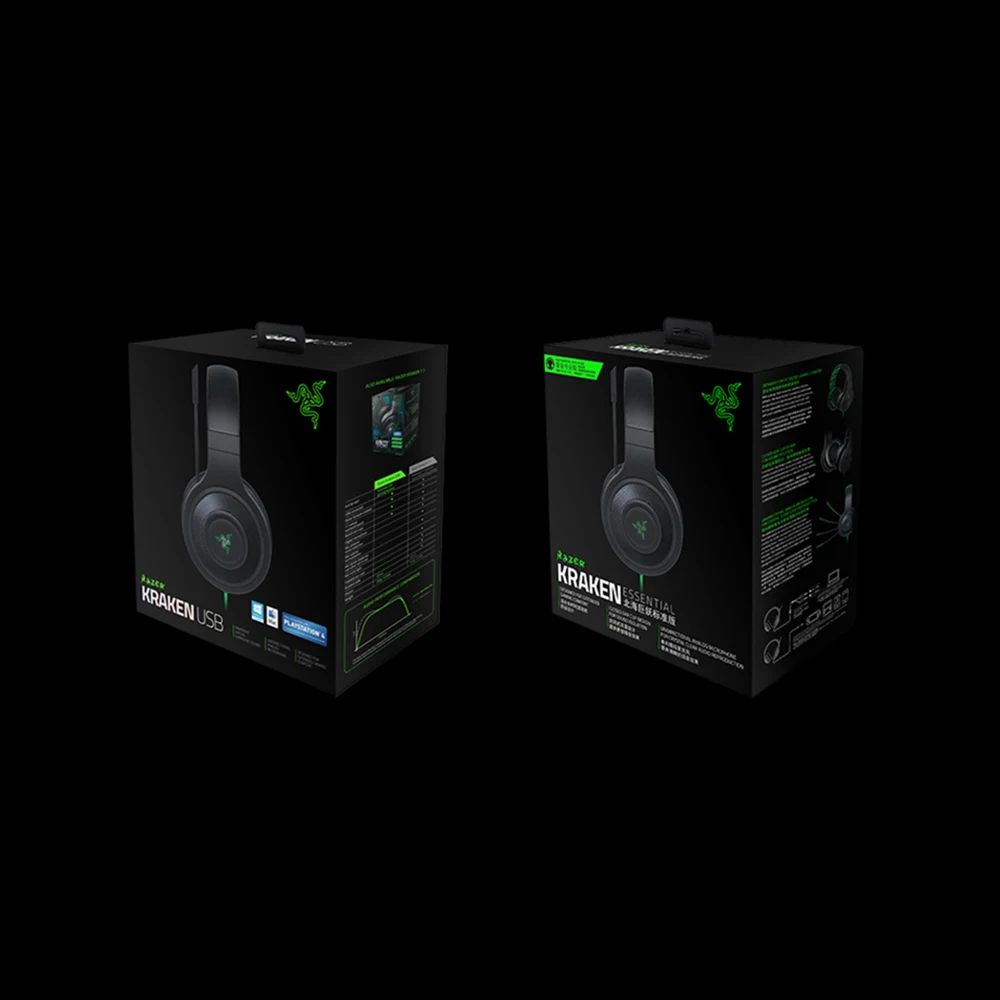 Razer Kraken esencial auriculares con aislamiento de ruido-oído con cable de auriculares para juegos analógico de 3,5mm con micrófono para PC/ portátil/teléfono - 6