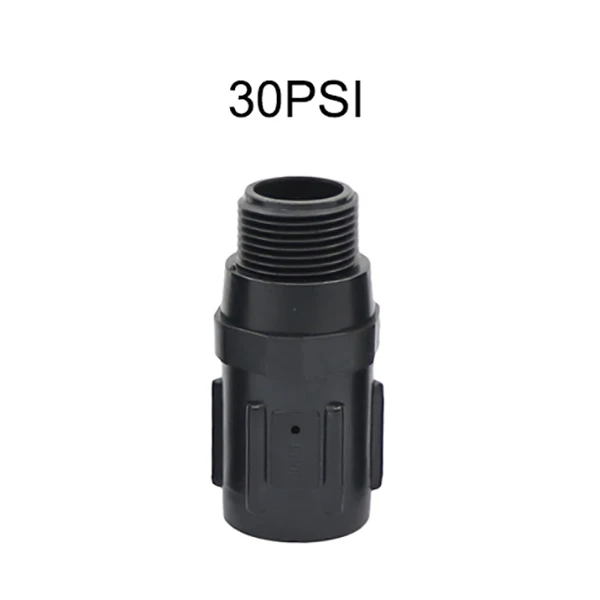 15PSI-45PSI Preset Pressure Regulators with 3/4" BSP Thread Reduces Incoming Water Pressure For Garden Drip System 1Pc 