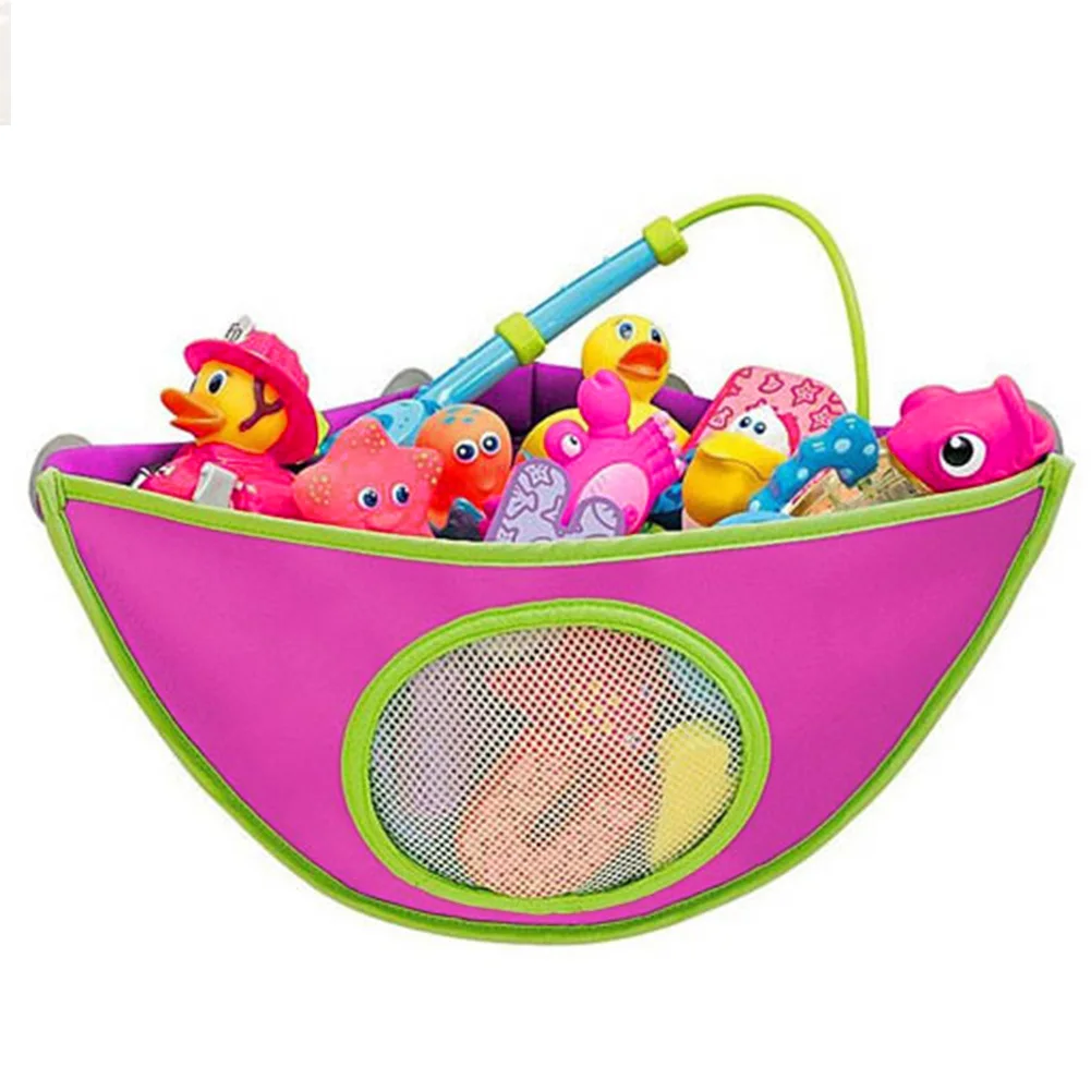 للماء لعبة حقيبة تخزين قابلة للحمل أكياس مكنسة للملابس الطفل الاطفال حمام حوض اللعب المنظم رعاية الطفل المنزل الديكور