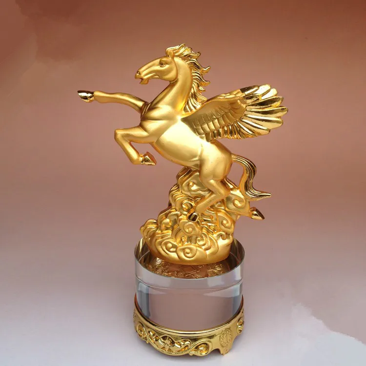 

Horse Racing Metal Trophy Souvenirs Award Free Engraving