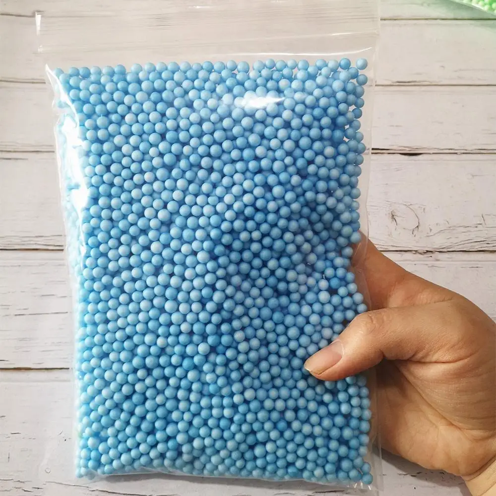 15g/bag Soft Fluffy Snow Mud Slime Balls Small Tiny Foam Beads For Floam  Filler Fruit